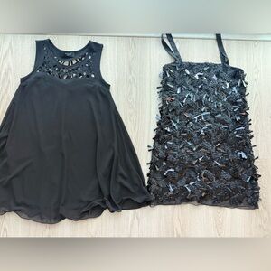 Zara Black Sequin Embellished Top